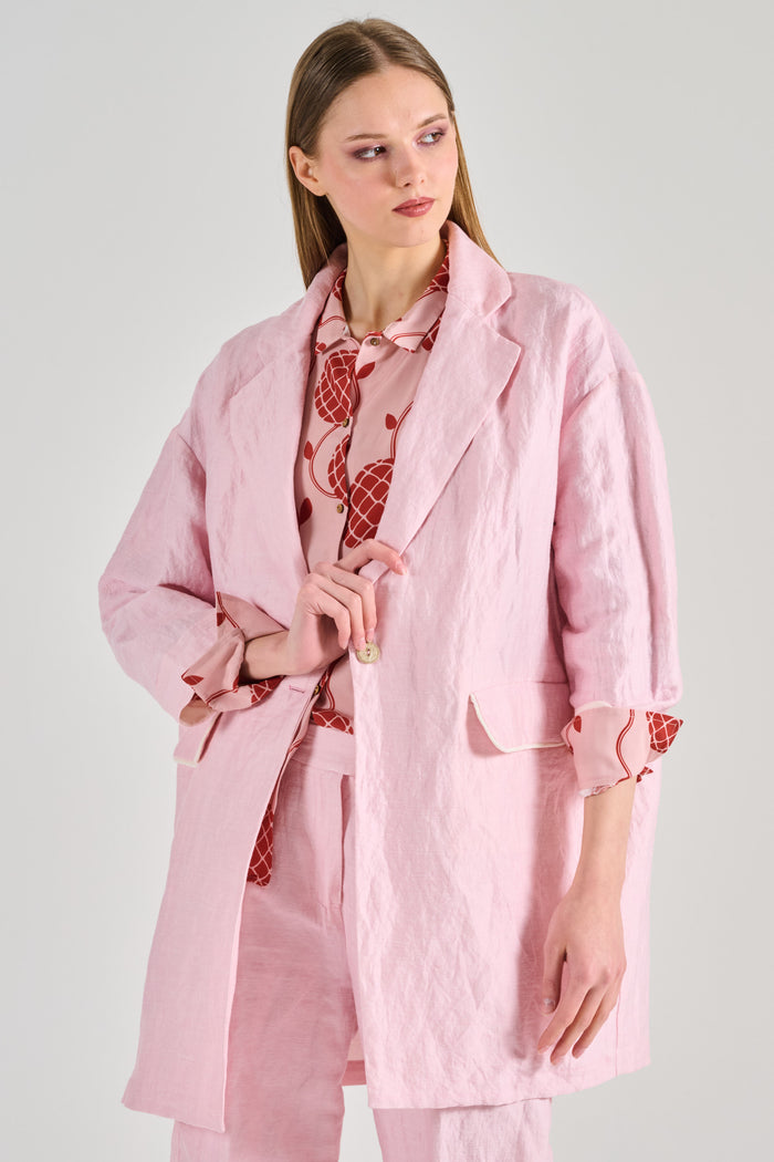 Balia8.22. Cappotto Rosa Donna-2