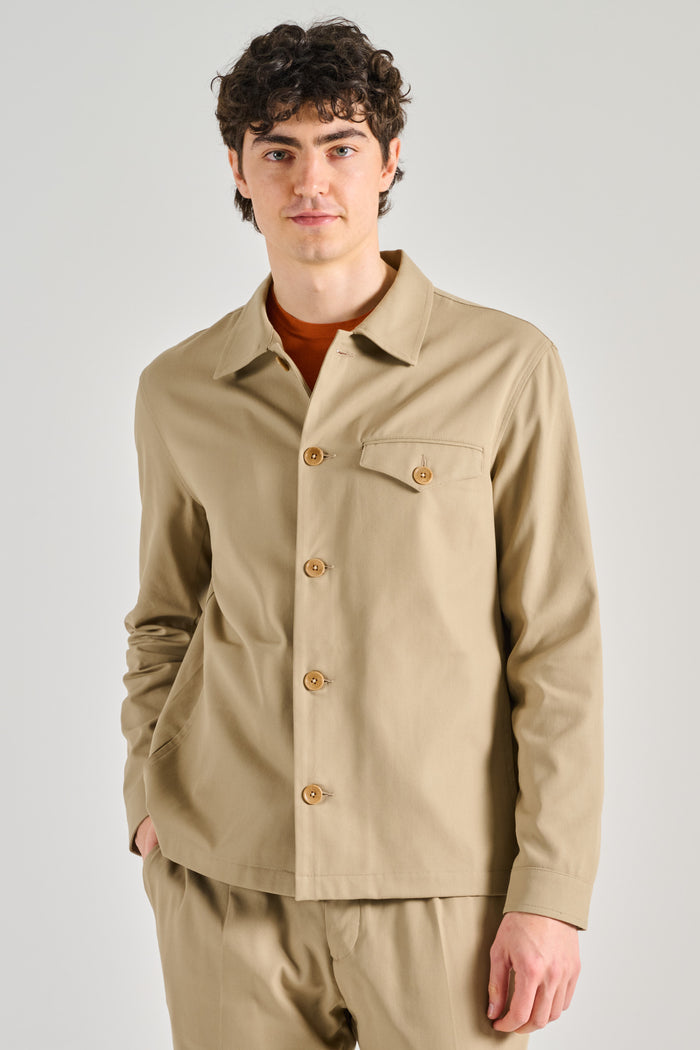 Hindustrie Blusa Beige Uomo-2