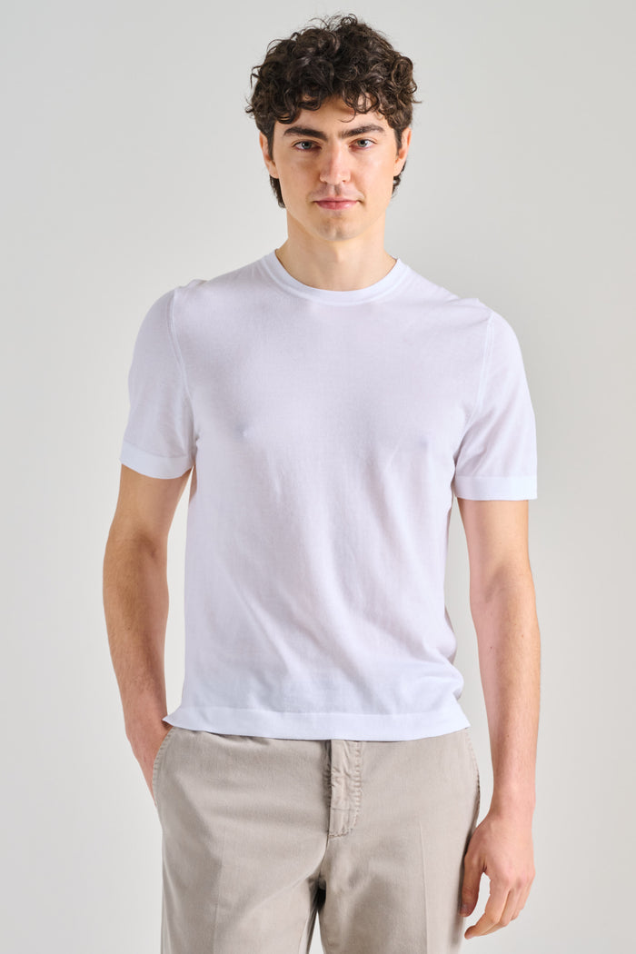 Hindustrie T-shirt Cotton Bianco Uomo