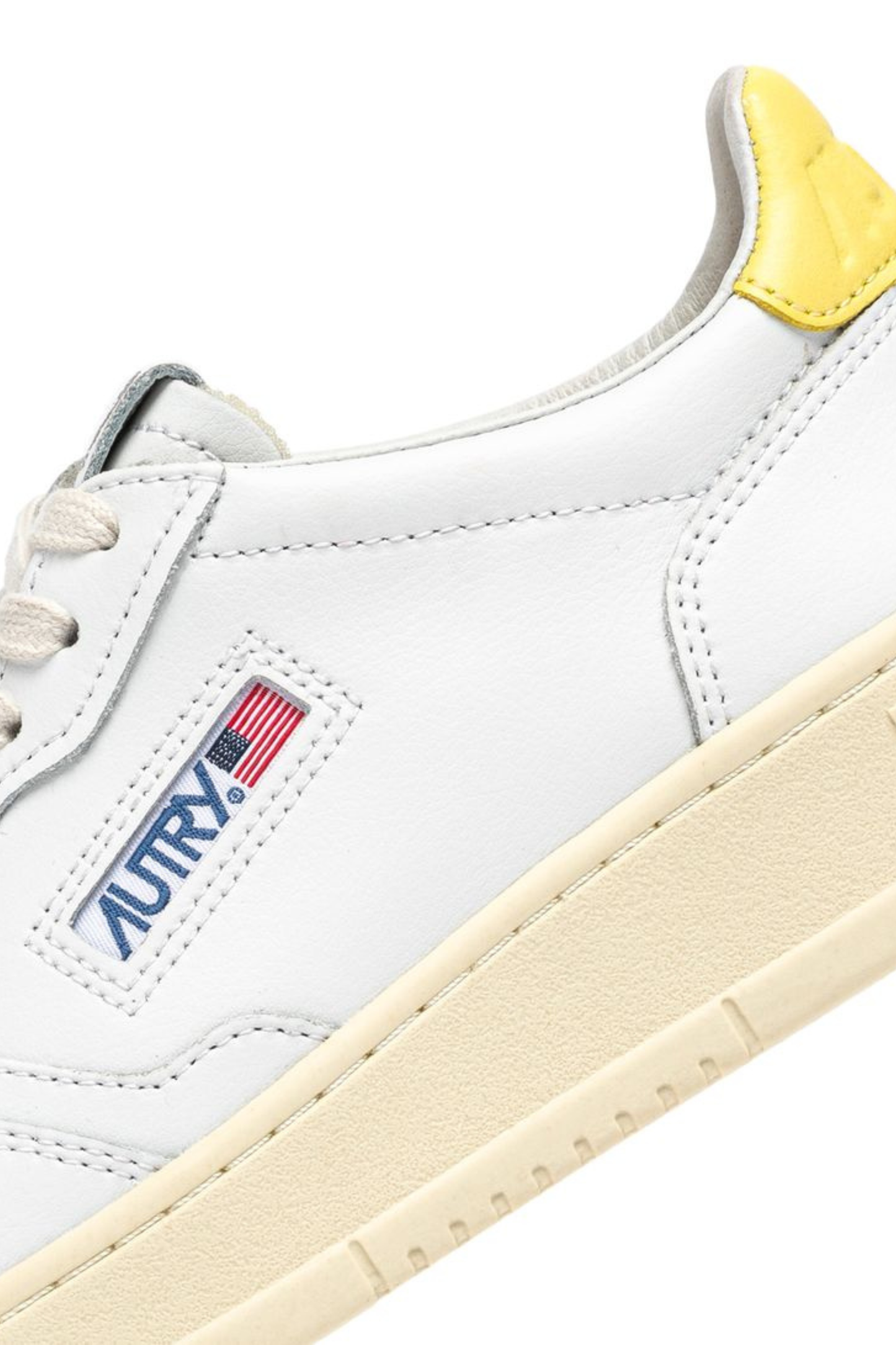  Autry Medalist Low Wom Leat Leat Bianco Aulw Ll09 Bianco Donna - 6