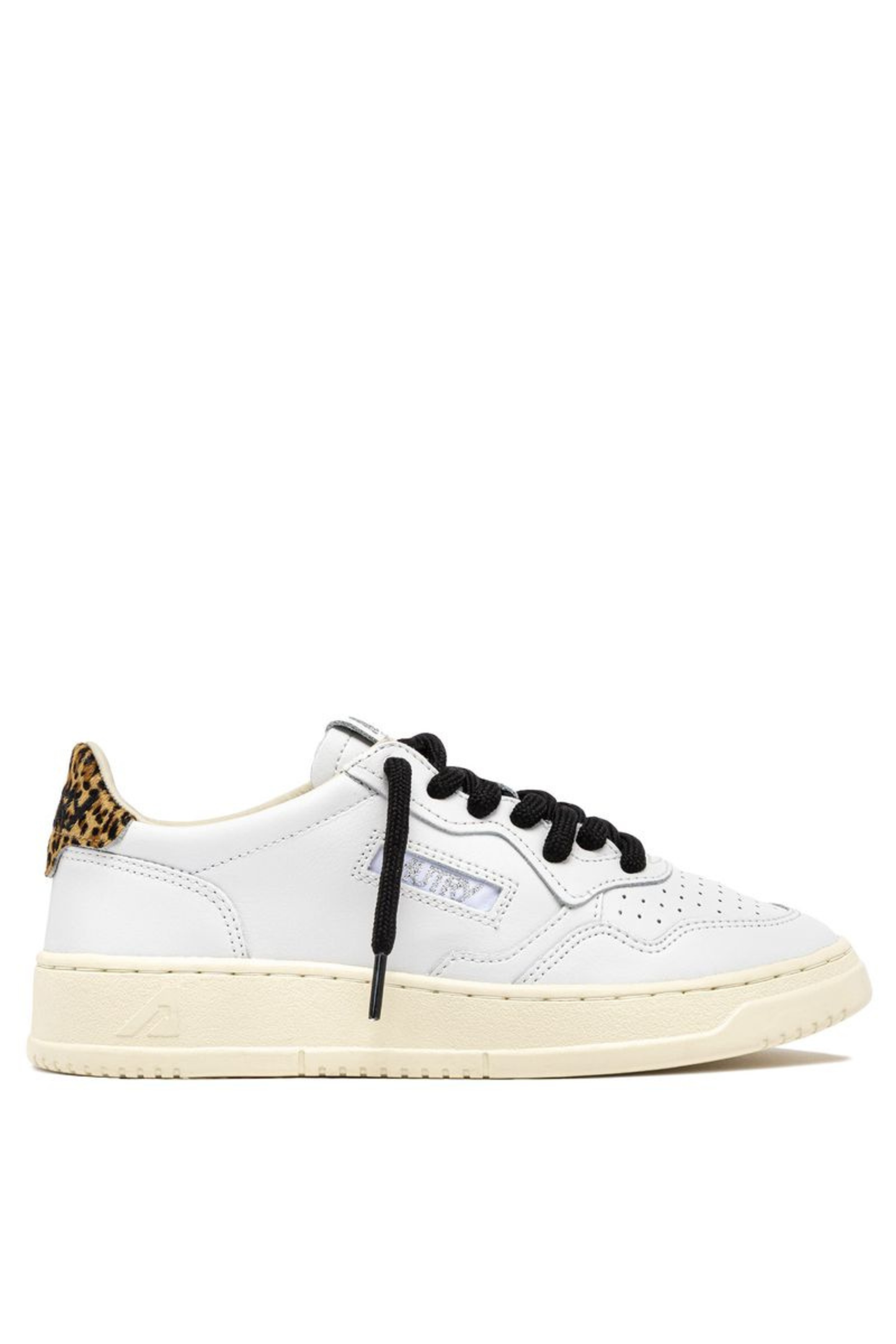  Autry Medalist Low Wom Leat Swoll Bianco Aulw Oc01 Bianco Donna - 1