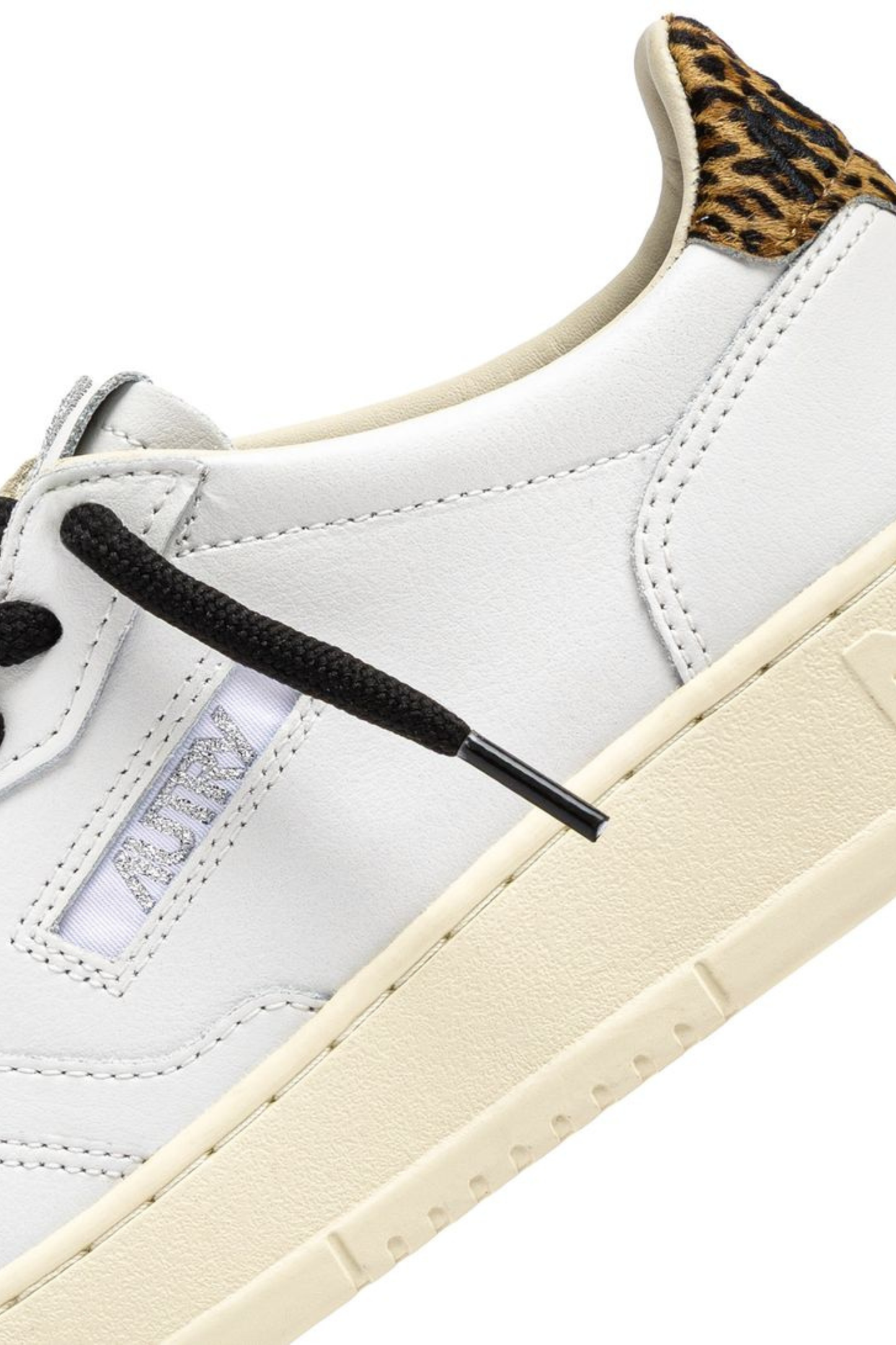  Autry Medalist Low Wom Leat Swoll Bianco Aulw Oc01 Bianco Donna - 6