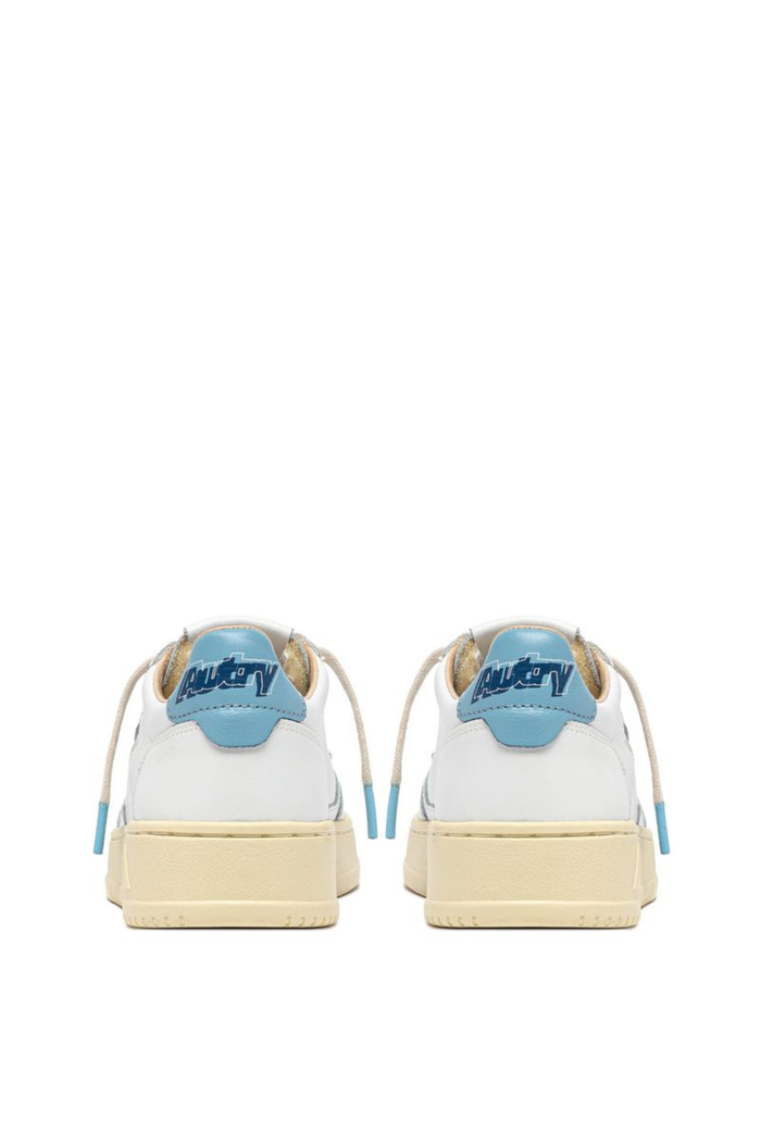  Autry Medalist Low Wom Leat Art Bianco Aulw Tb01 Bianco Donna - 3