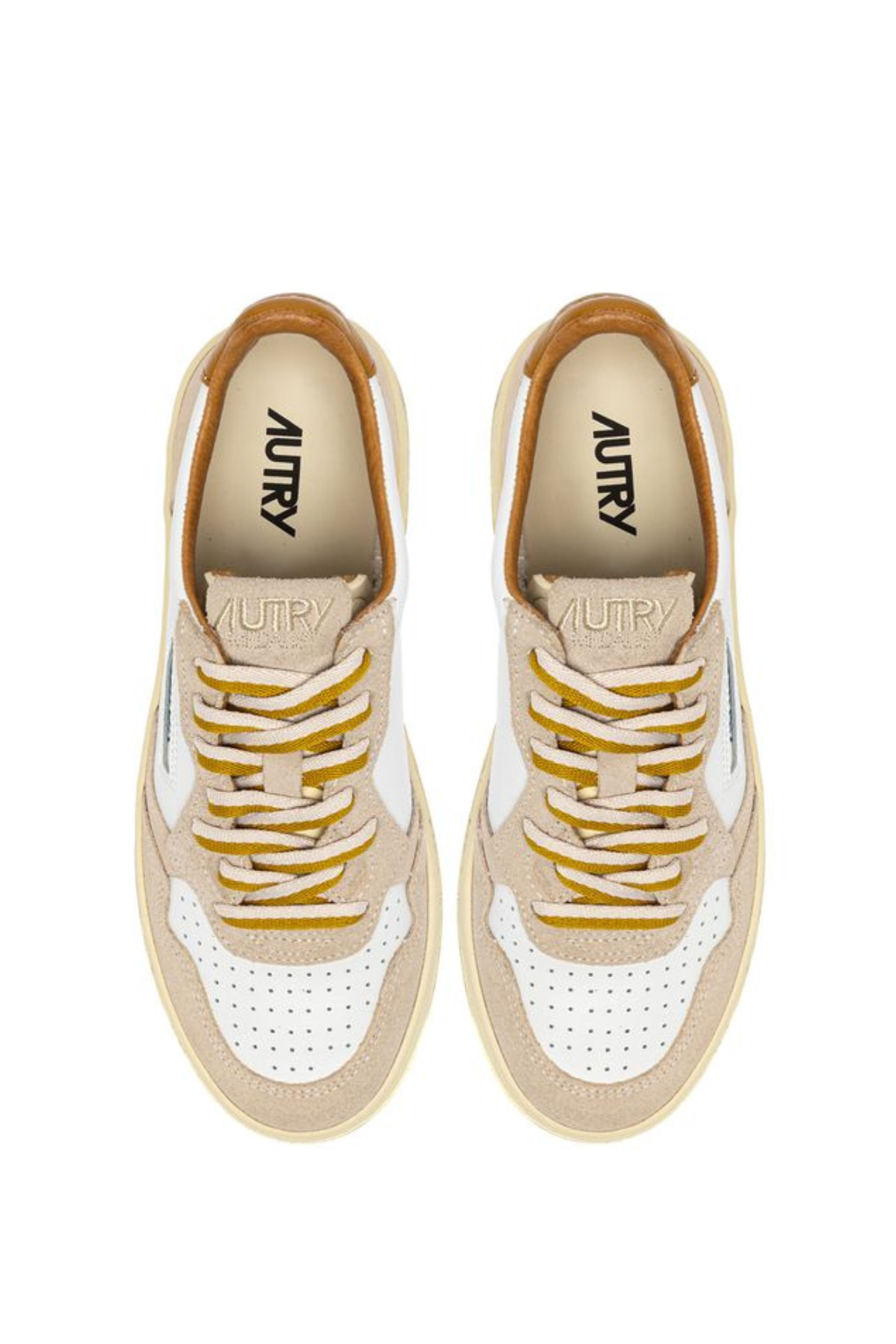  Autry Medalist Low Wom Leat Suede Donna - 4