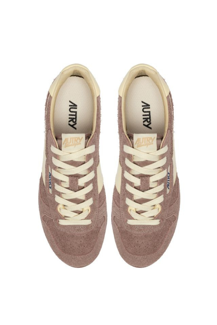  Autry Windspin Low Wom Suede Leat Donna - 4