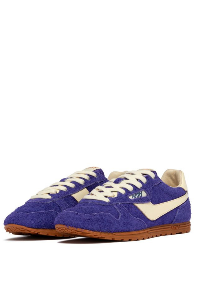 Autry Windspin Low Wom Suede Leat Donna-2