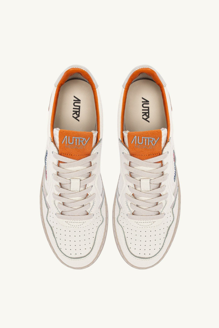  Autry Medalist Low Man Nabuk Elep Aulm Ne13 Uomo - 4