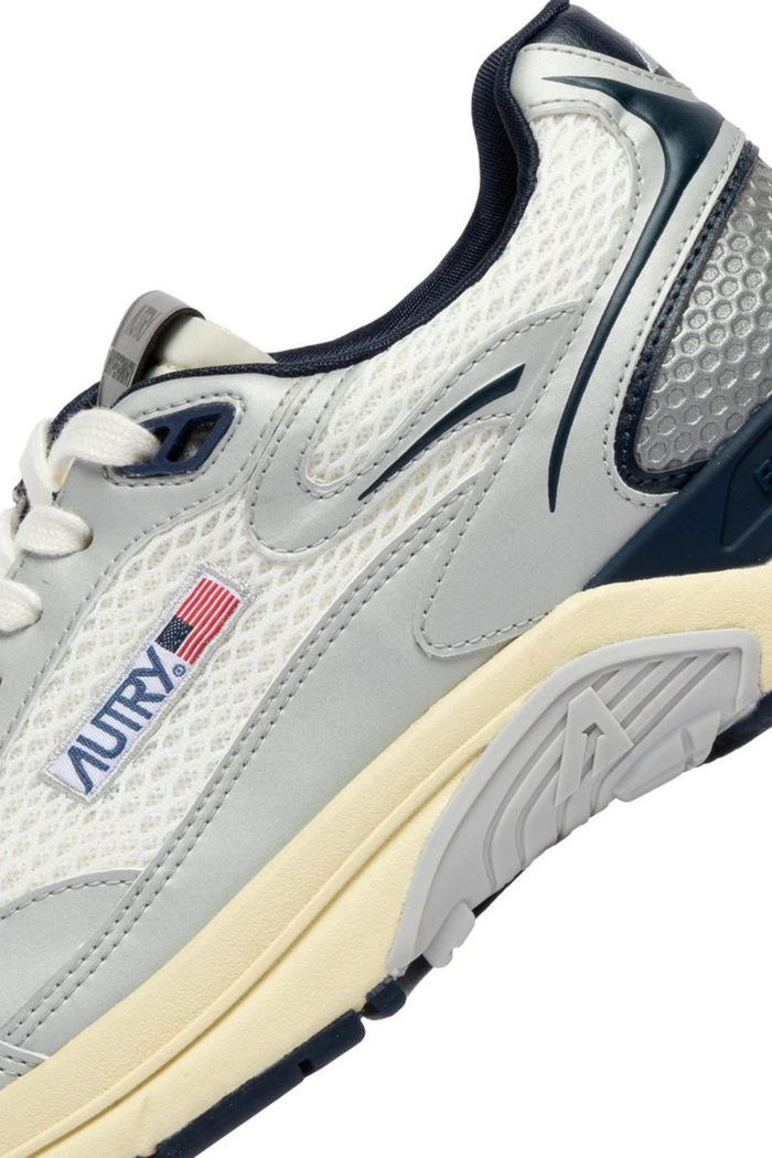  Autry Hyperway Low Man Mesh Mirrow Bianco Hylm Mv04 Bianco Uomo - 6