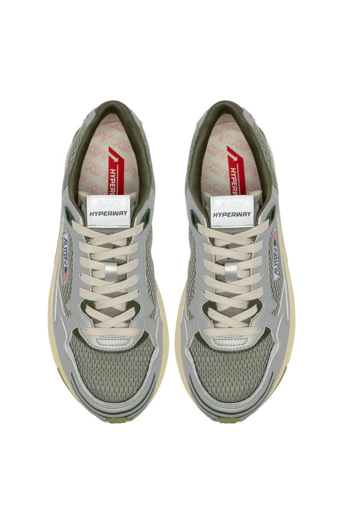  Autry Hyperway Low Man Mesh Mirrow Bianco Hylm Mv08 Bianco Uomo - 4