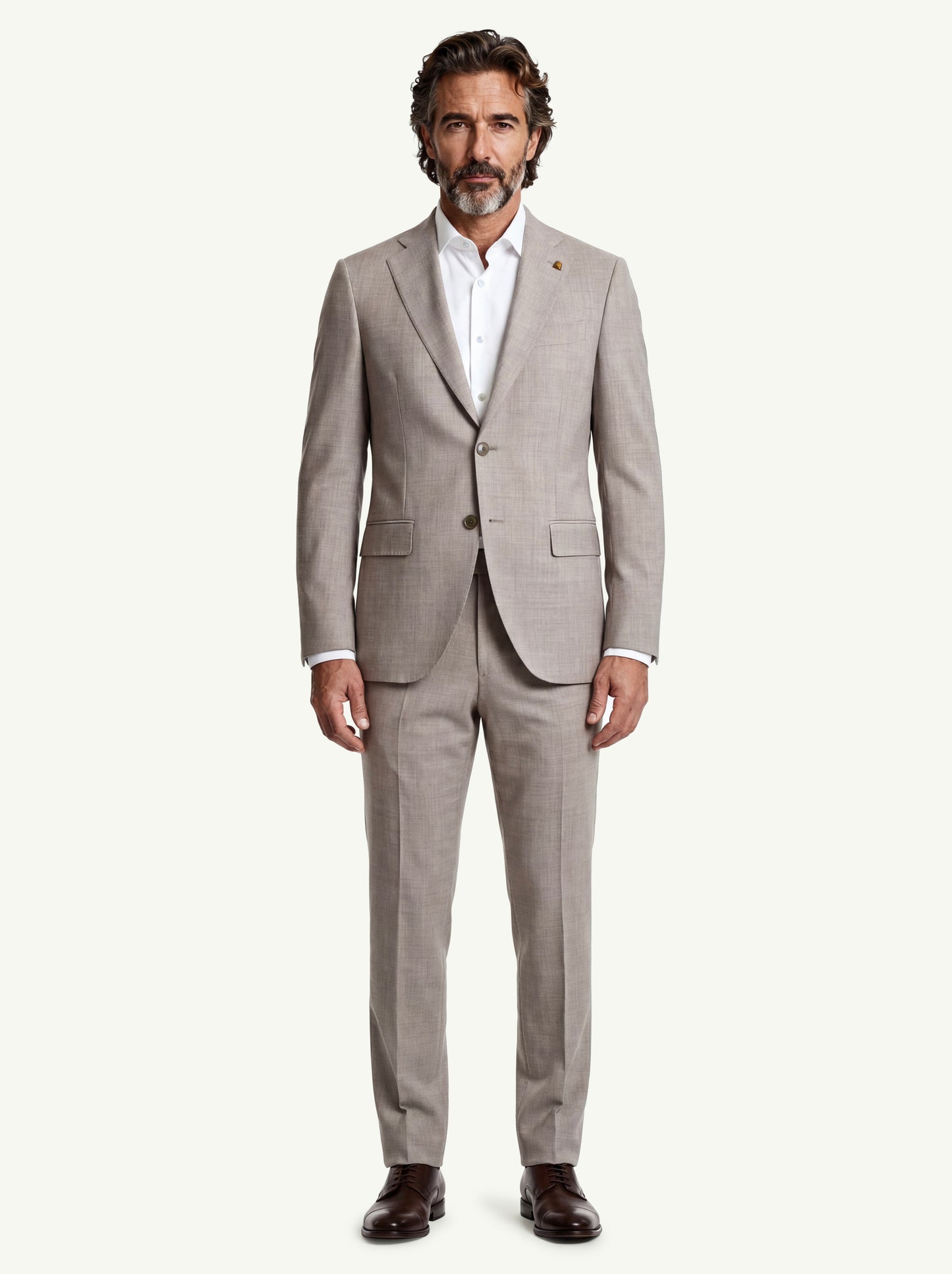  La Torre Abito Beige - 3