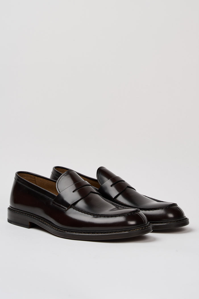 Doucal's Penny Loafers 100% LH Brown-2