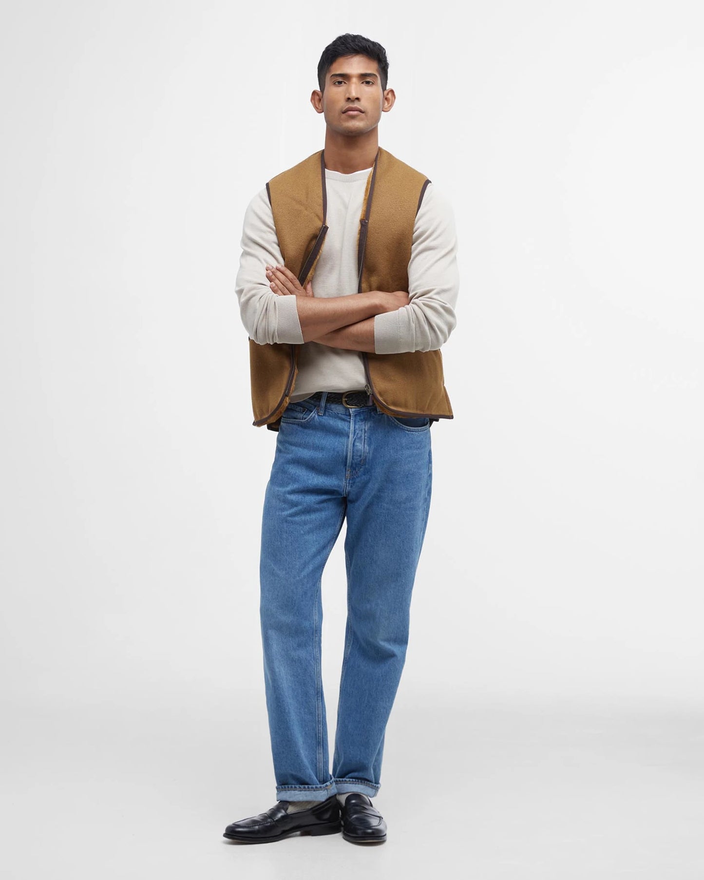  Barbour Warm Pile Waistcoat Zip Uomo - 2