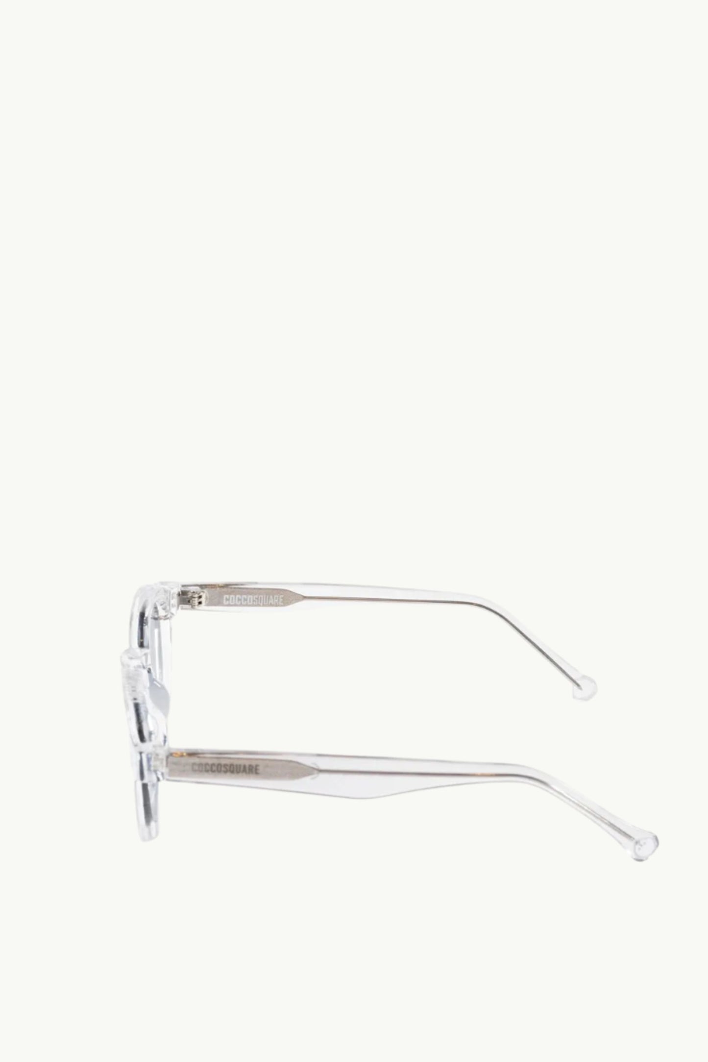  Coccosquare Occhiali Da Sole Unisex Trasparente - 3