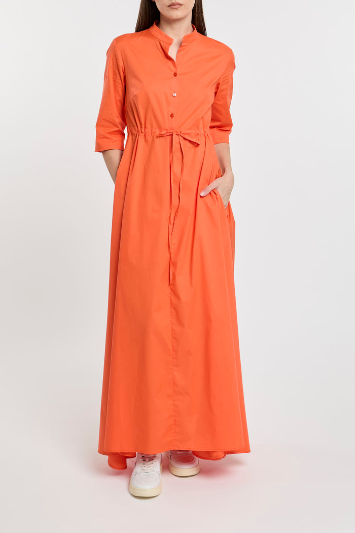  Lavi Orange Cotton/elastane Dress Arancione Donna - 1