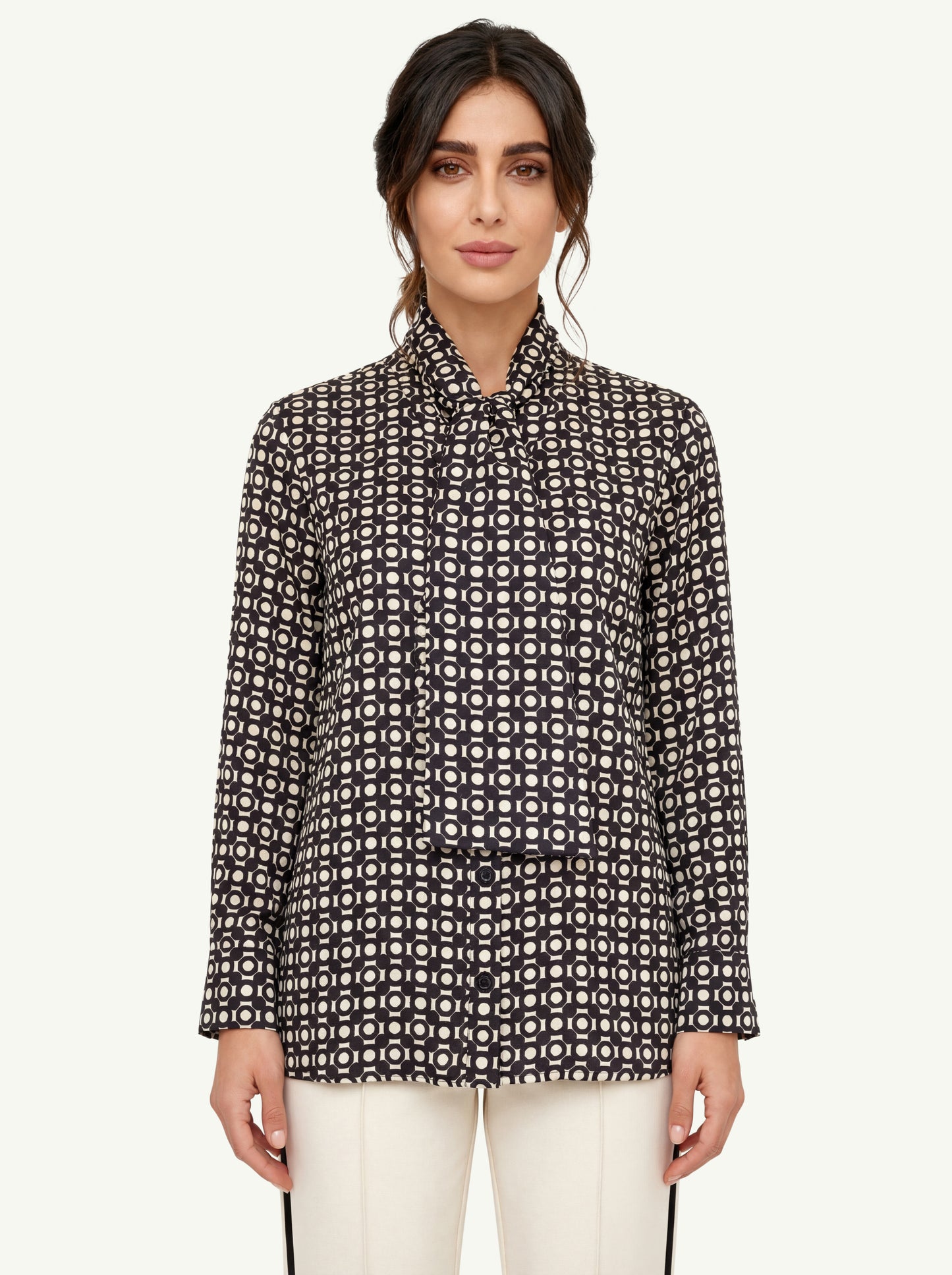  Max Mara S Camicia Nero - 3