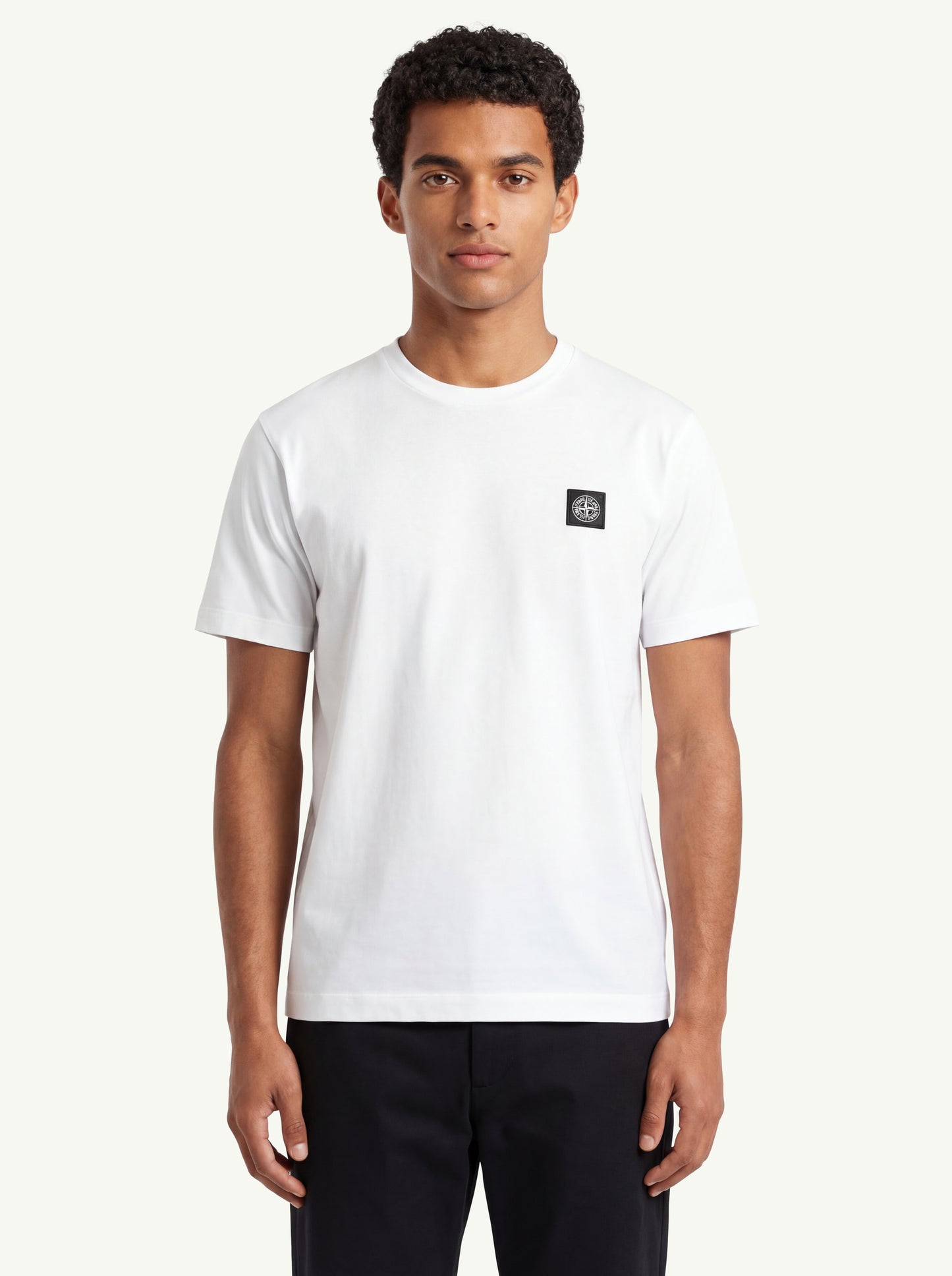 Stone Island Ss T-shirt Bianco - 1