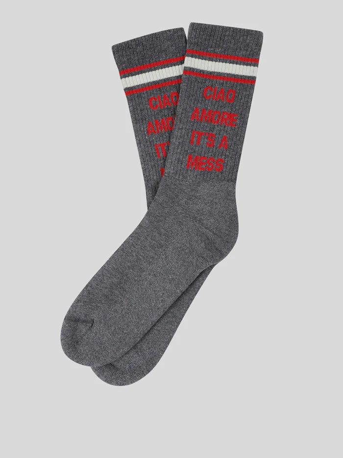 Giada Benincasa Ciao Amore It's A Message Socks Donna