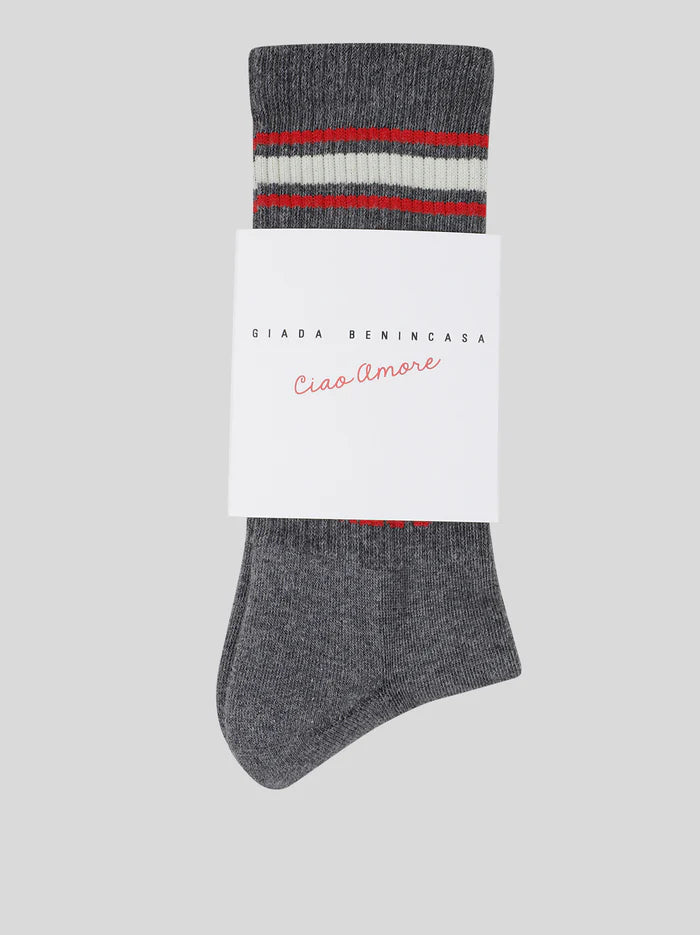 Giada Benincasa Ciao Amore It's A Message Socks Donna-2