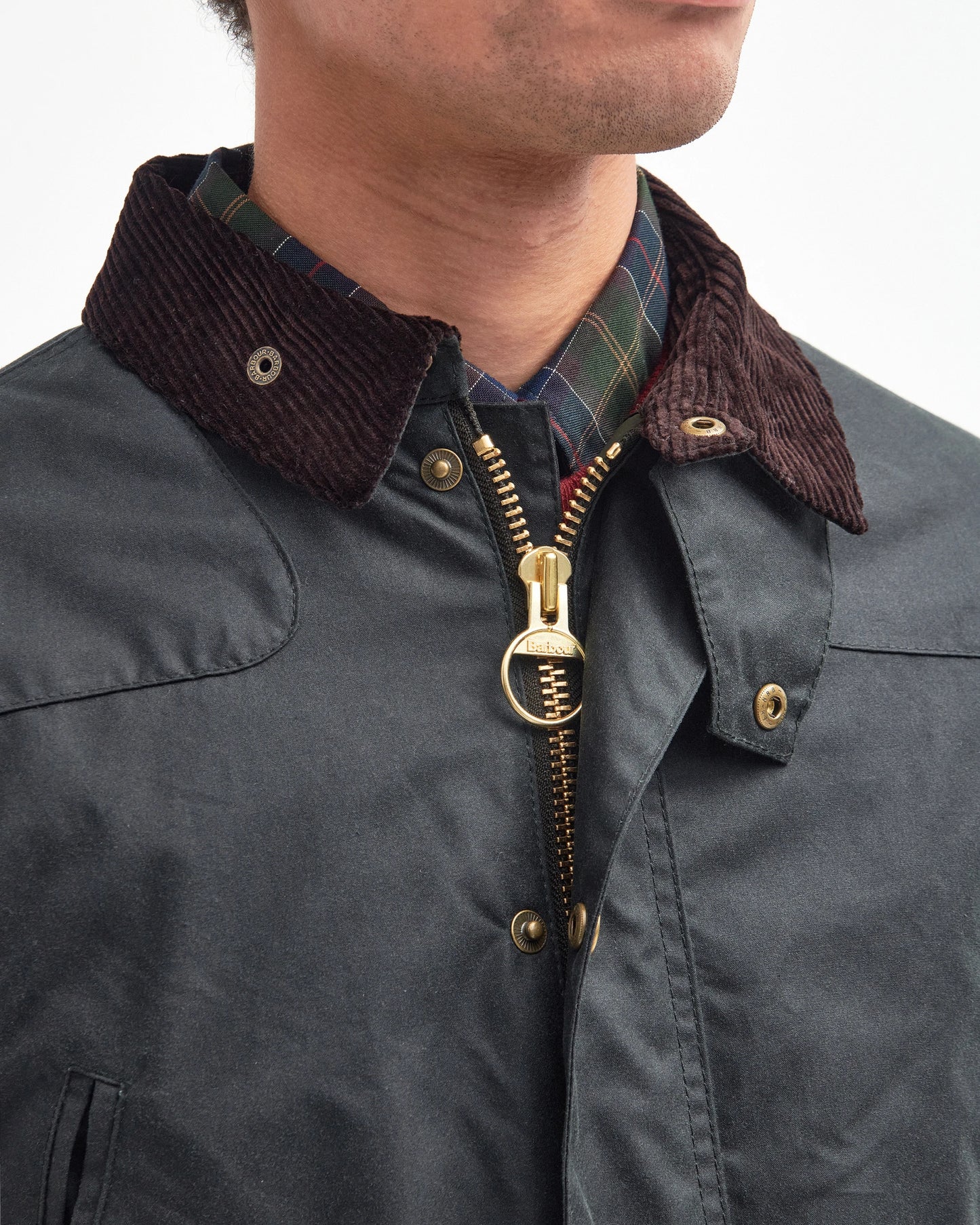 Barbour Reelin Wax Jacket Uomo - 4