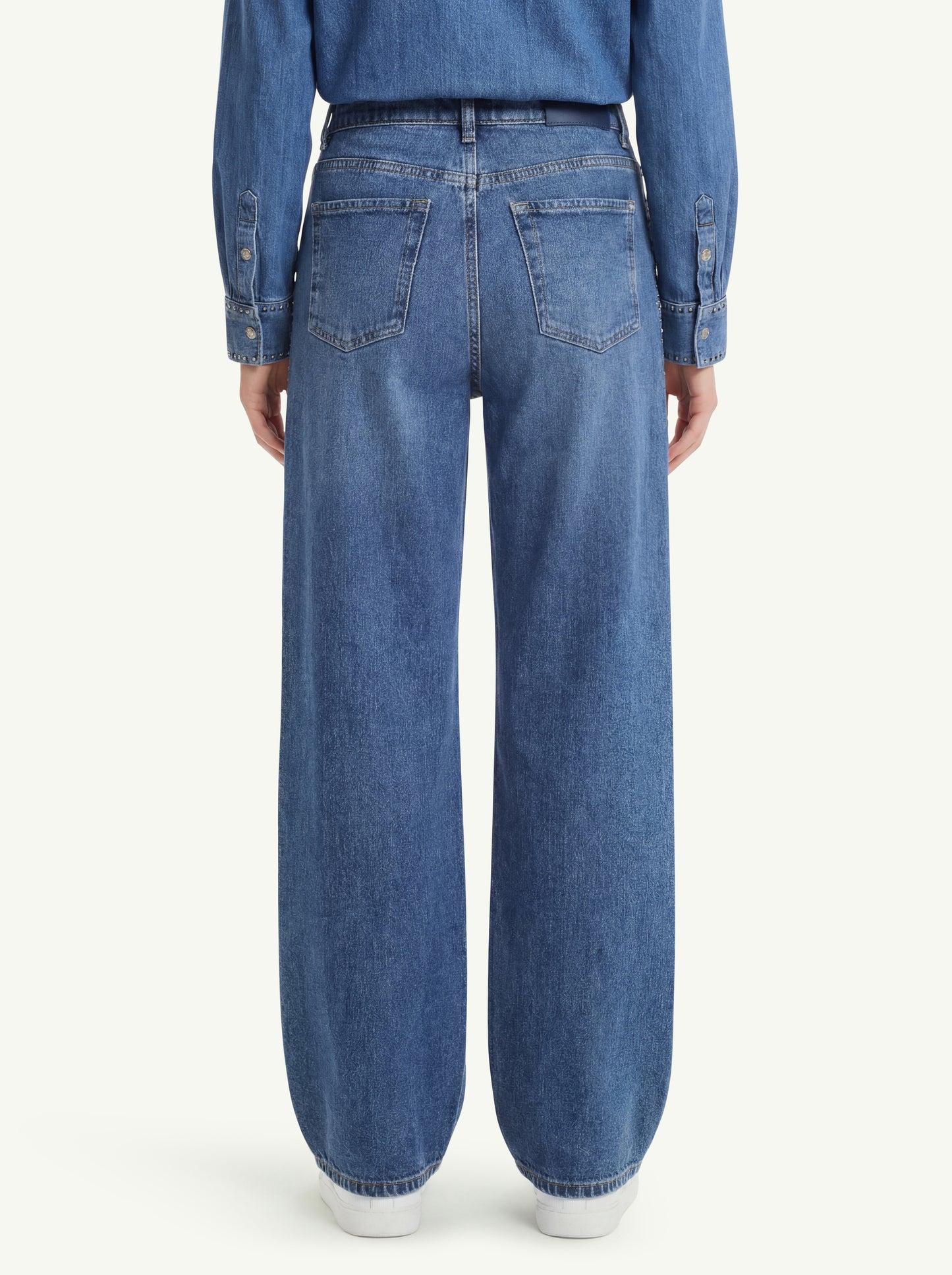  7 For All Mankind Jeans Twinsted Lotta Streeet Wise With Studs Blu - 4