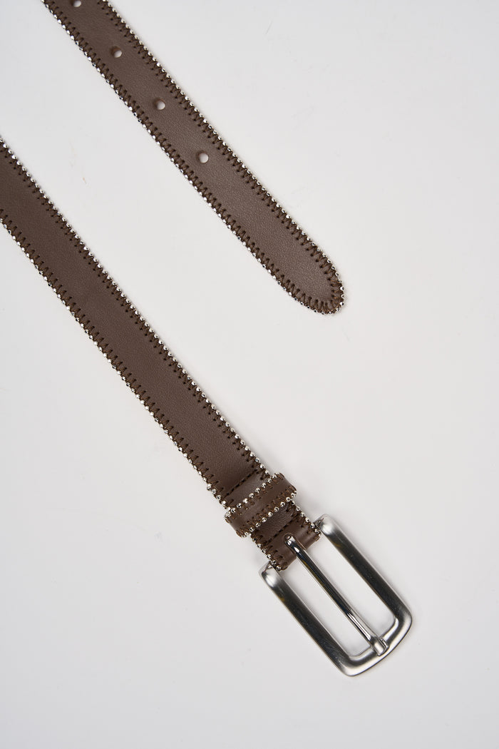 Peserico Cintura in Pelle Marrone-2