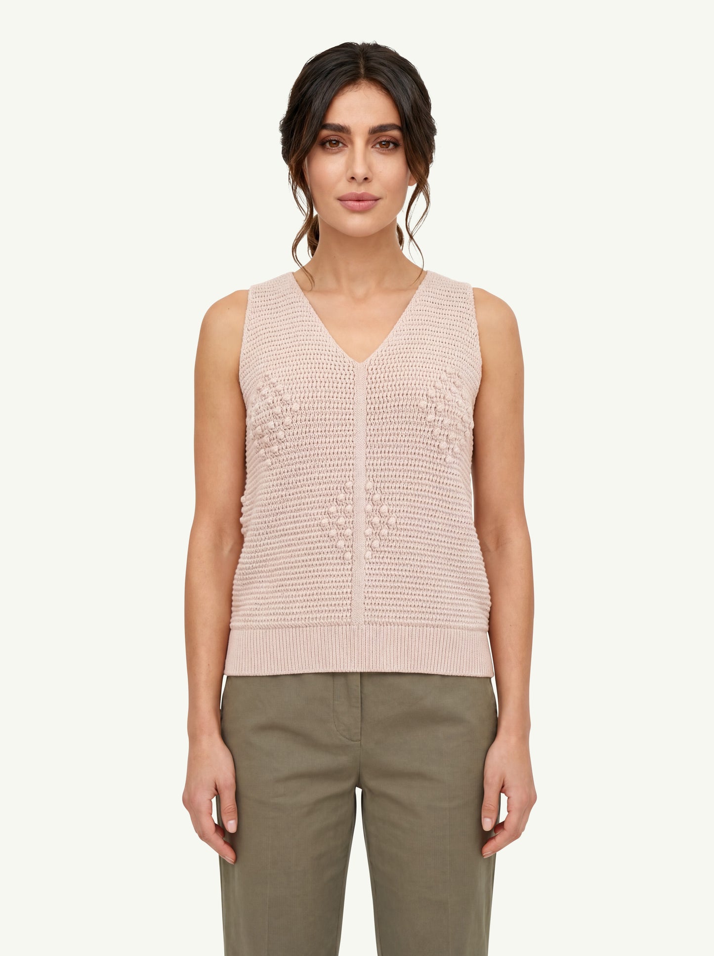  Zanone Top Scollo A V Rosa - 1