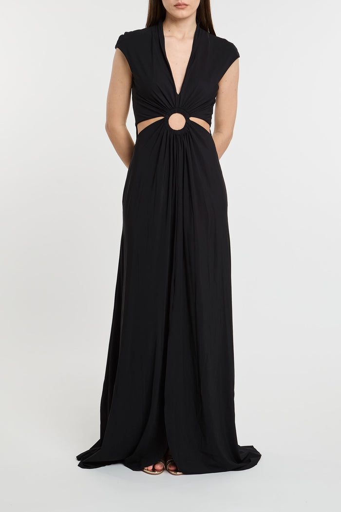 La Petite Robe by Chiara Boni Black Dress 75% PA 25% EA-2