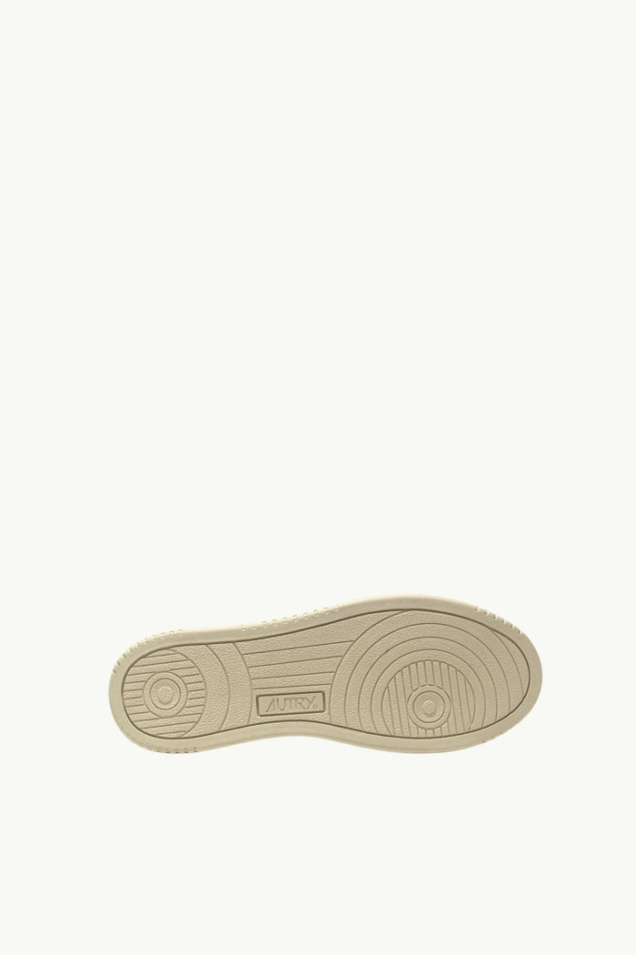  Autry Sneakers Medalist Low Man Leat Suede Bianco - 11