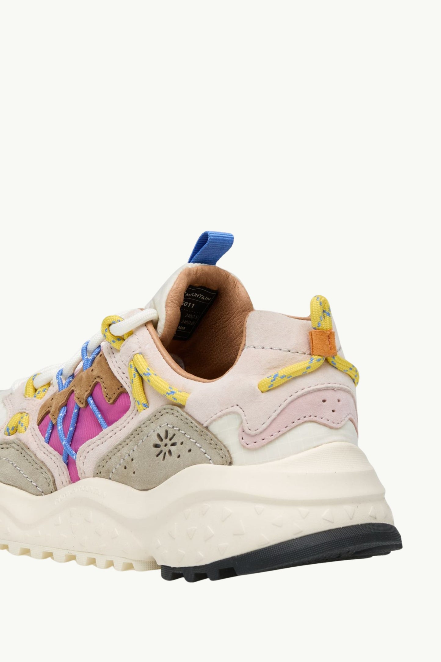  Flower Mountain Sneakers Suede Nylon Ripstop Multicolor - 3