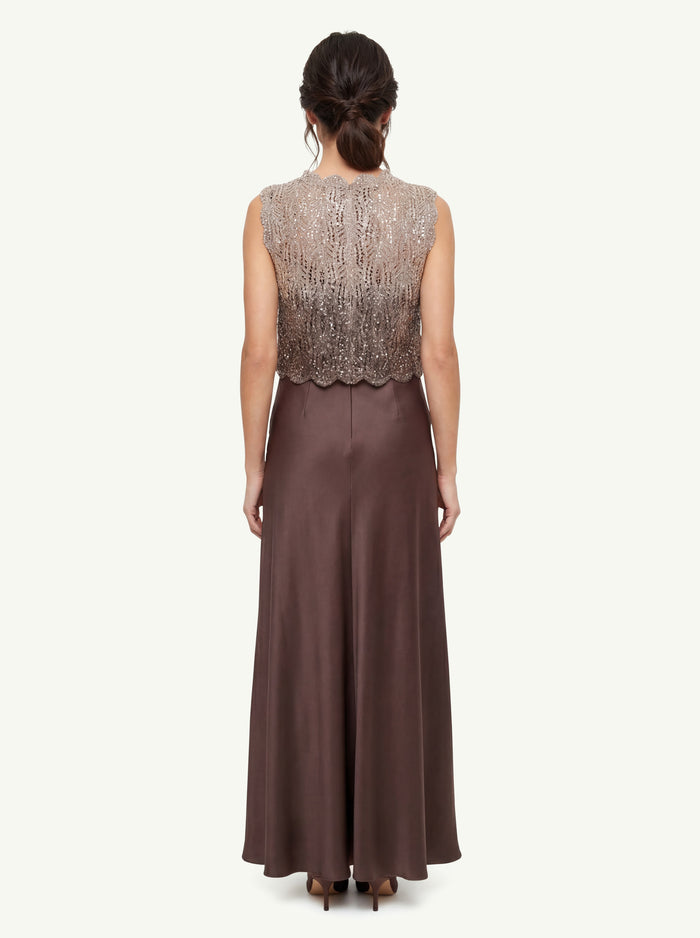 Abito Degrade Cristalli  Donna D.Exterior-2