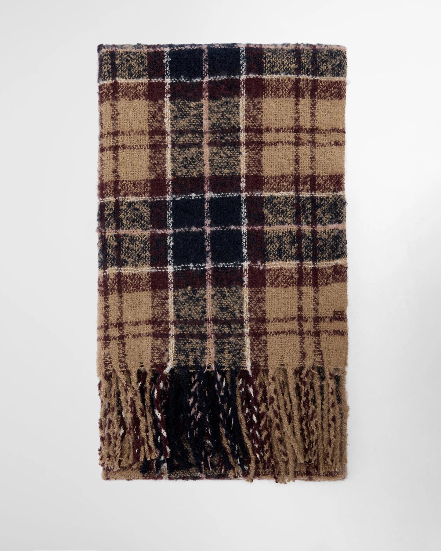  Barbour Saltburn Beanie&tartan Scarf Beige Beige Donna - 6
