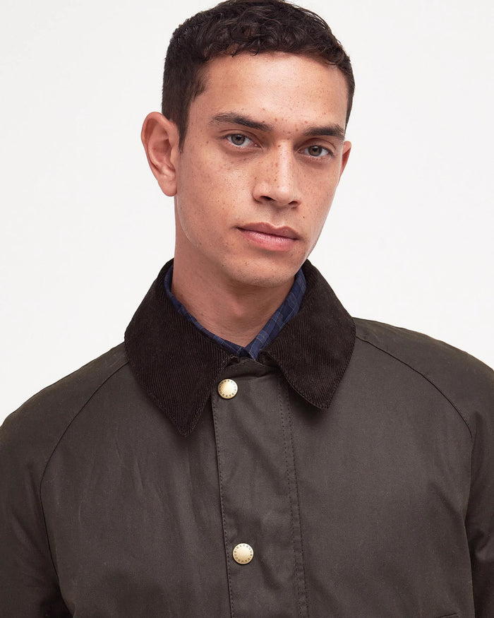  Barbour Ashby Wax Jacket Uomo - 5