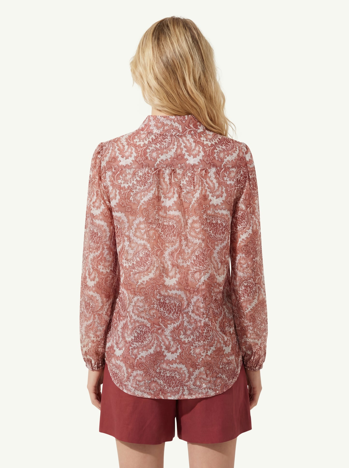  Max Mara Weekend Camicia Rosso - 4