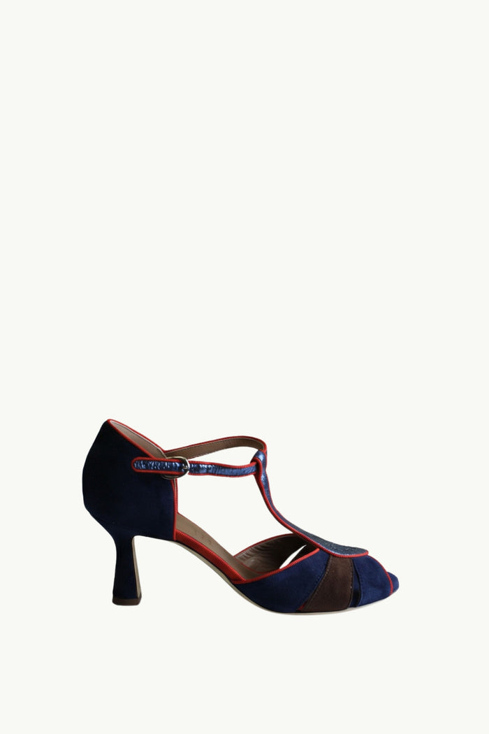 Scarpa Con Tacco Camoscio Cosmos  Donna Gielle Viareggio