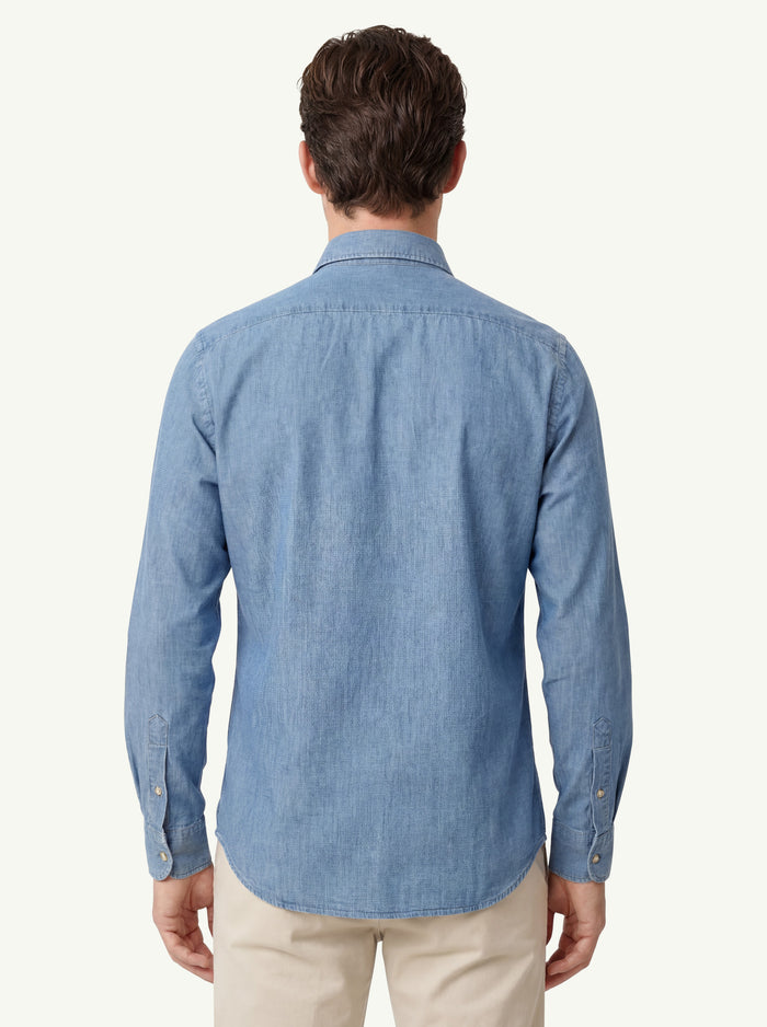  Borriello Camicia Azzurro - 4