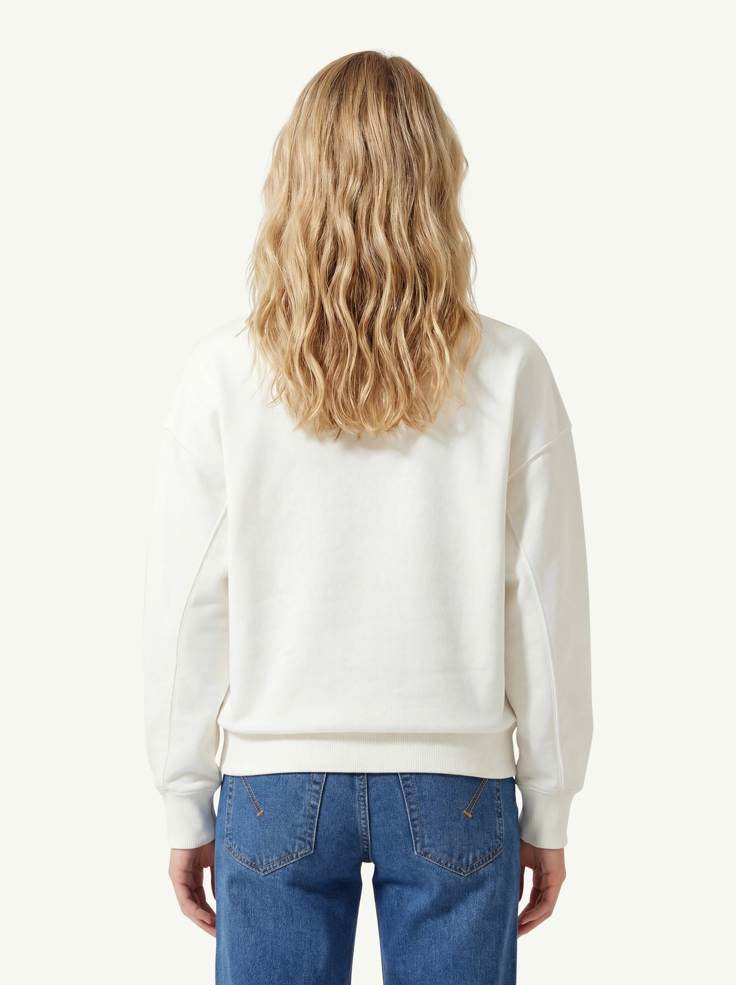  Autry Sweatshirt Main Unisex Bianco - 2