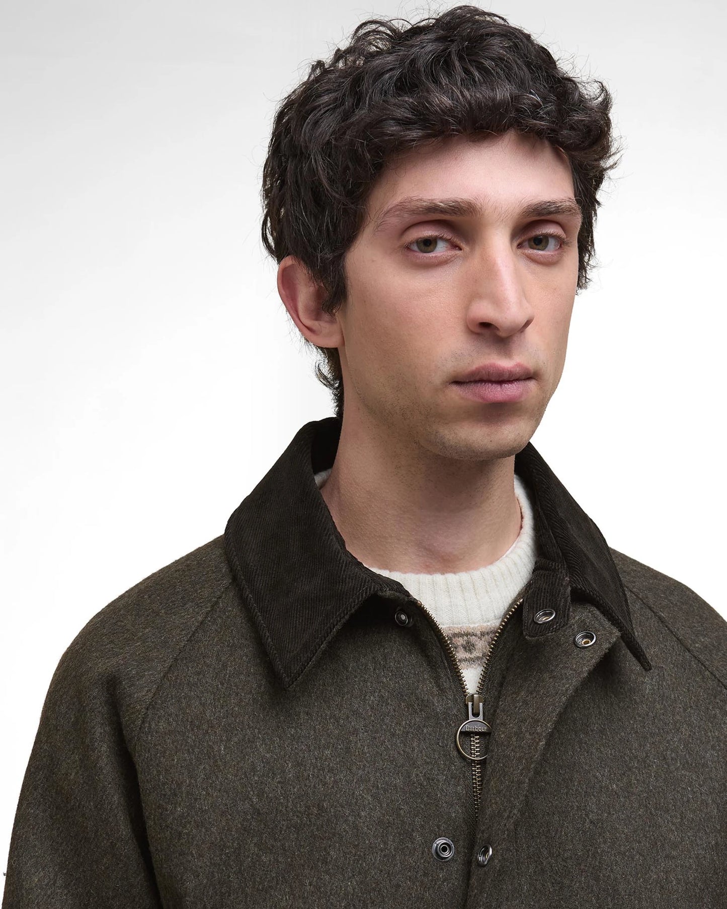  Barbour Modified Bdl Wool Jkt Uomo - 3