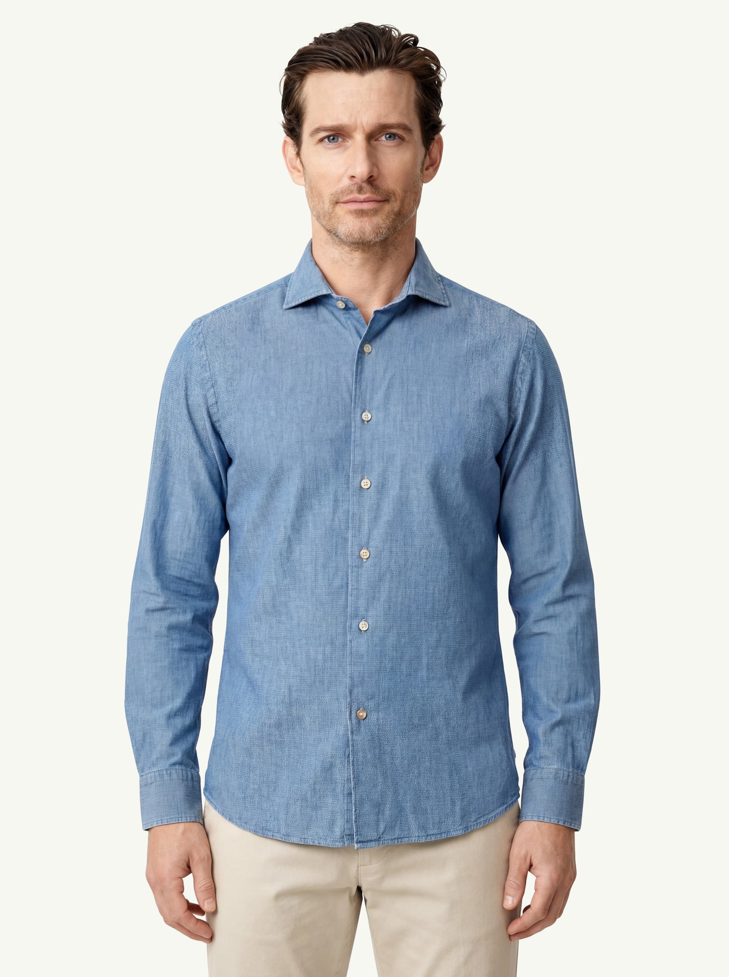  Borriello Camicia Azzurro - 1