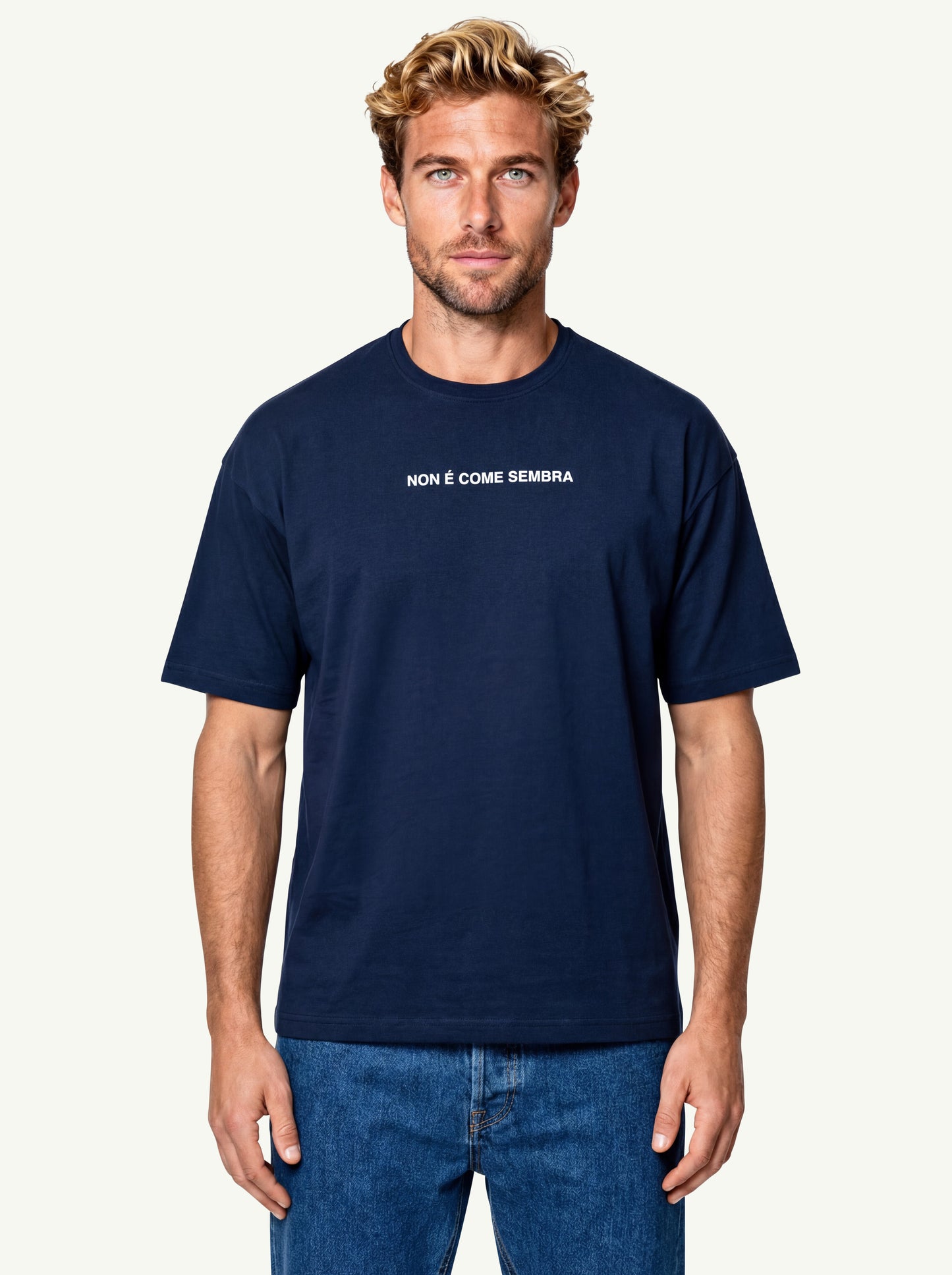  Aspesi T-shirt Non E Come Blu - 1