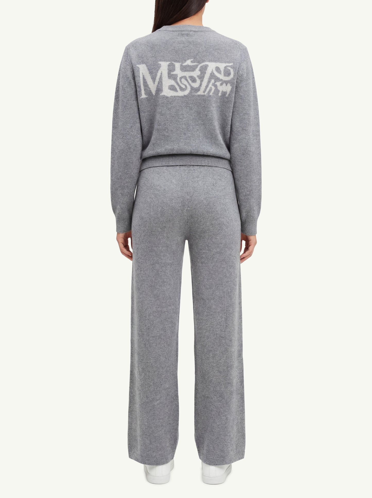  Max Mara S Pantalone In Maglia Grigio - 2