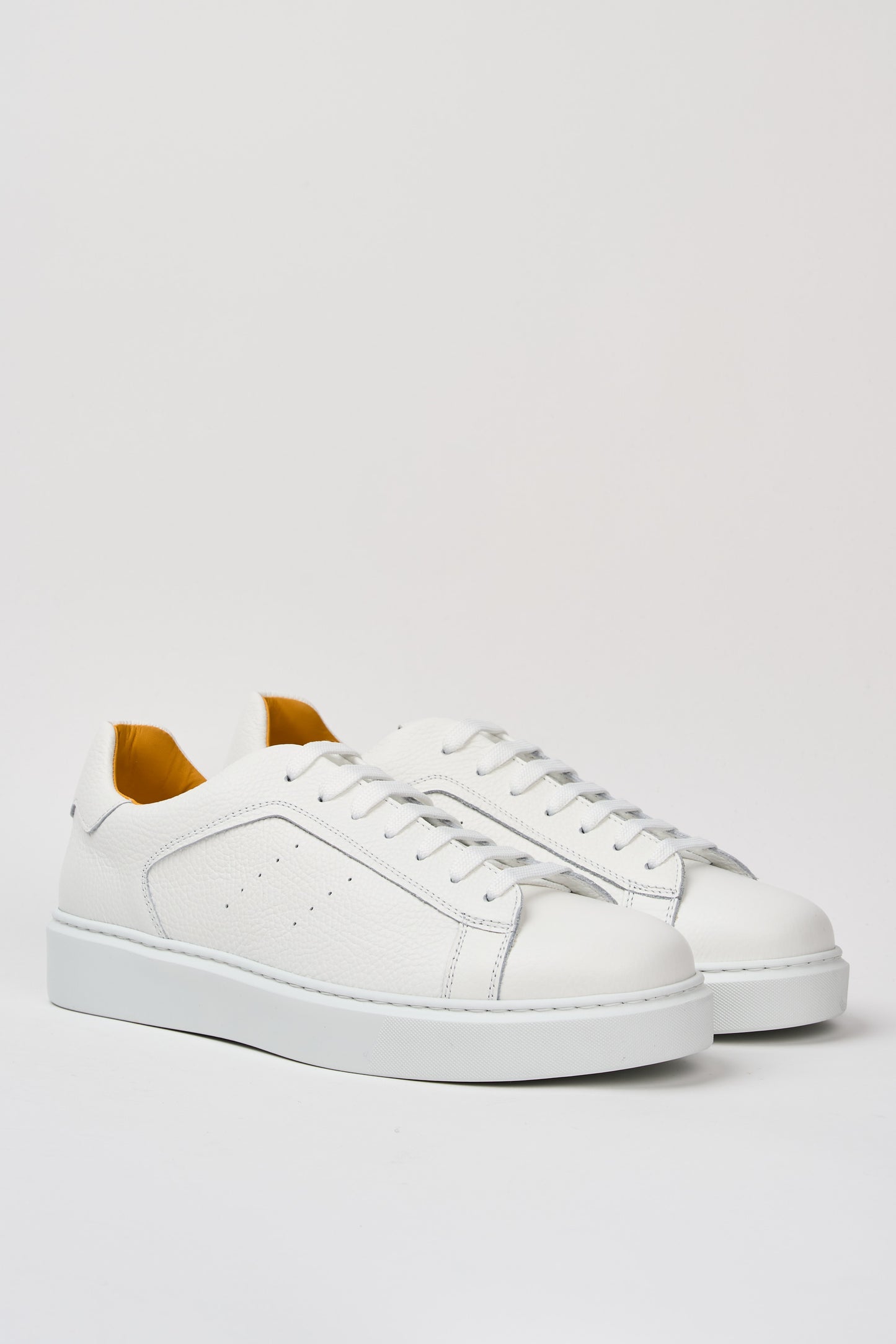  Doucal's Sneakers 100% Lh Bianco Bianco Uomo - 2