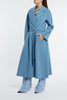 Maxmara Cappotto Azzurro Donna-2