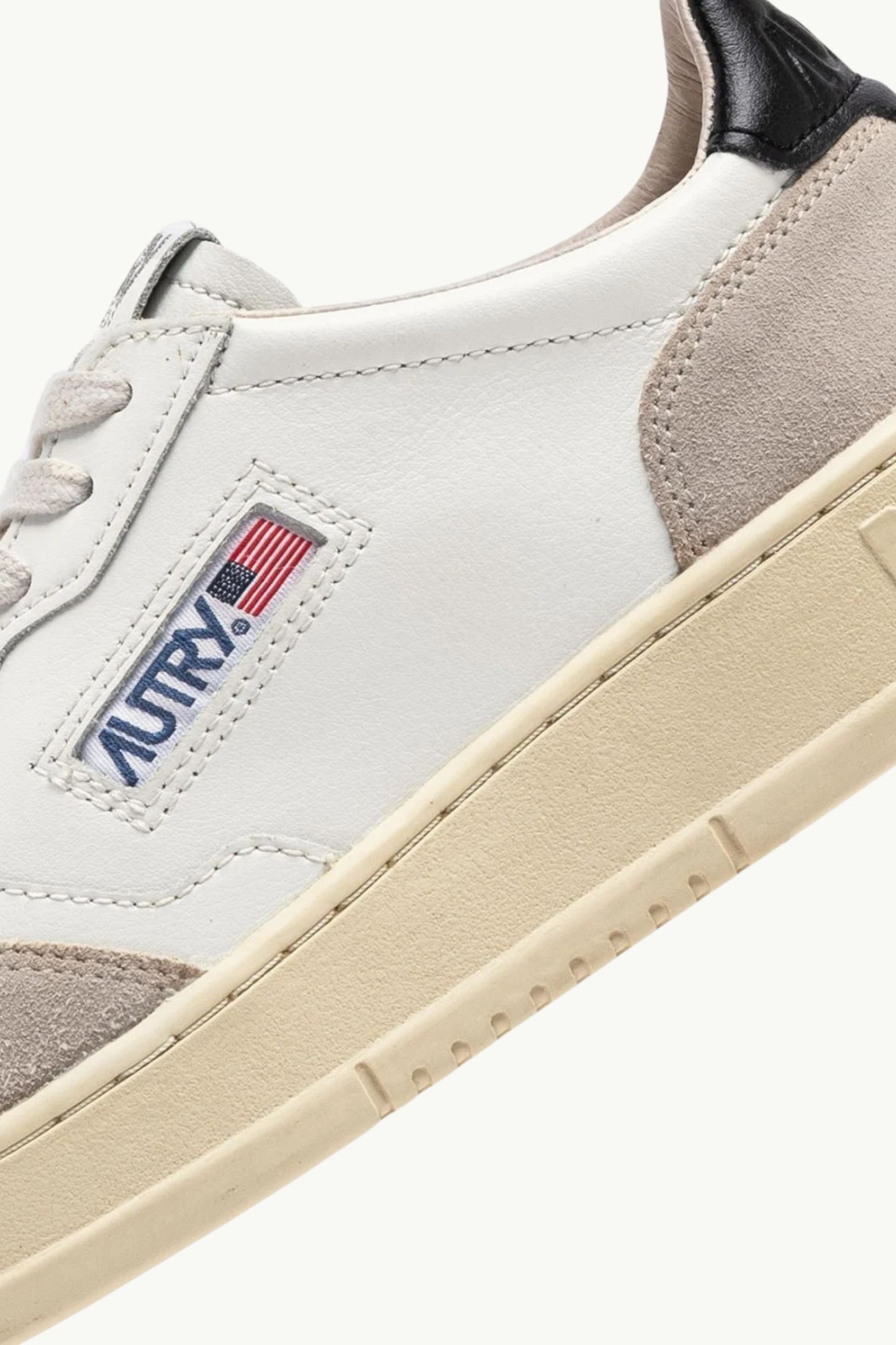  Autry Medalist Low Wom Leat Suede Bianco - 6