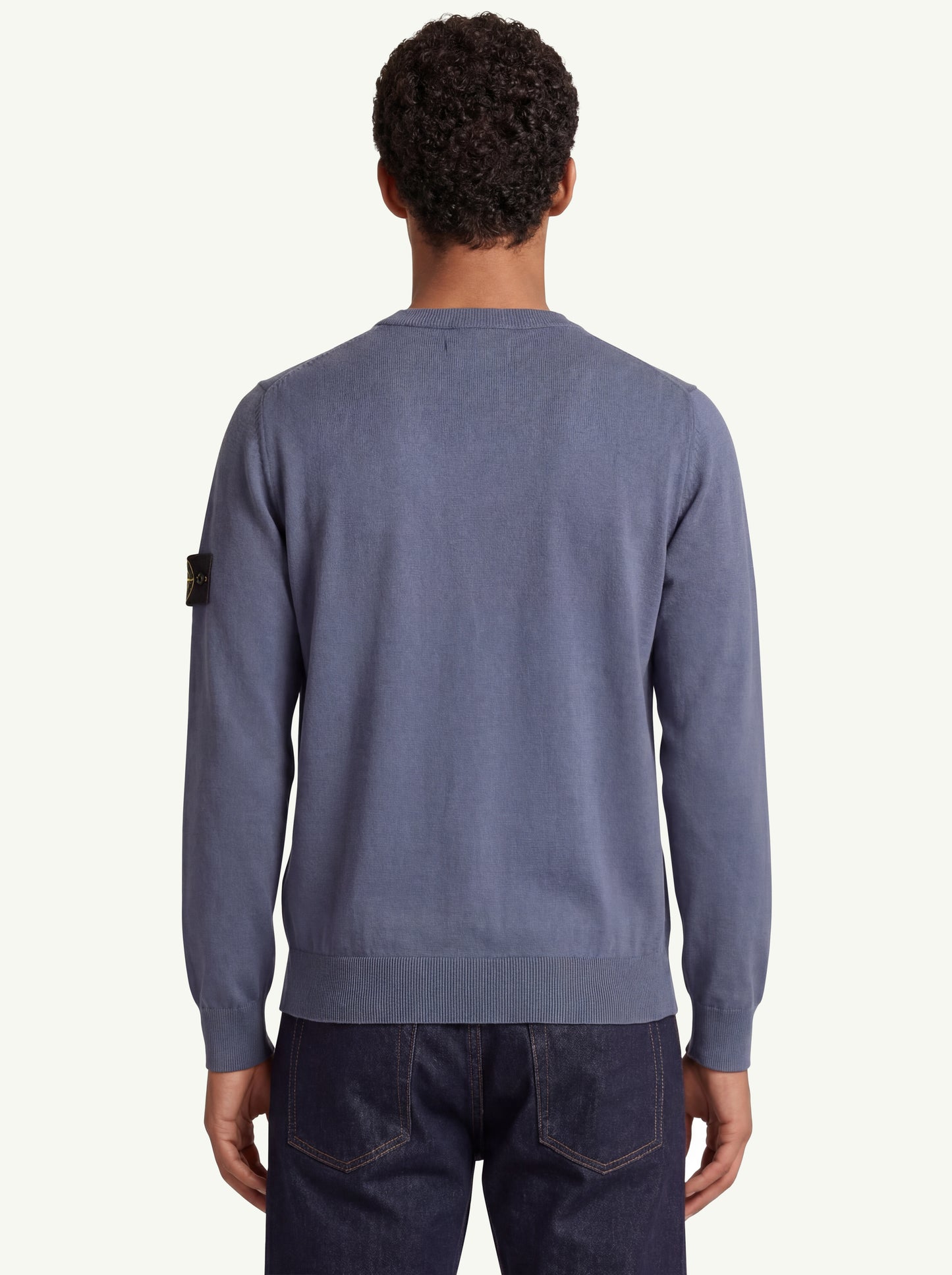  Stone Island Crew Neck Blu - 4