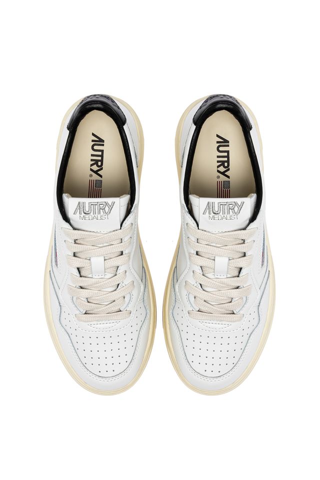  Autry Medalist Low Man Match Leat Aulm Ml02 Uomo - 4
