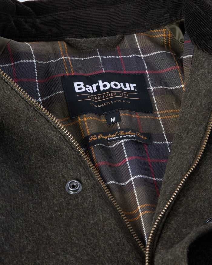  Barbour Modified Bdl Wool Jkt Uomo - 4