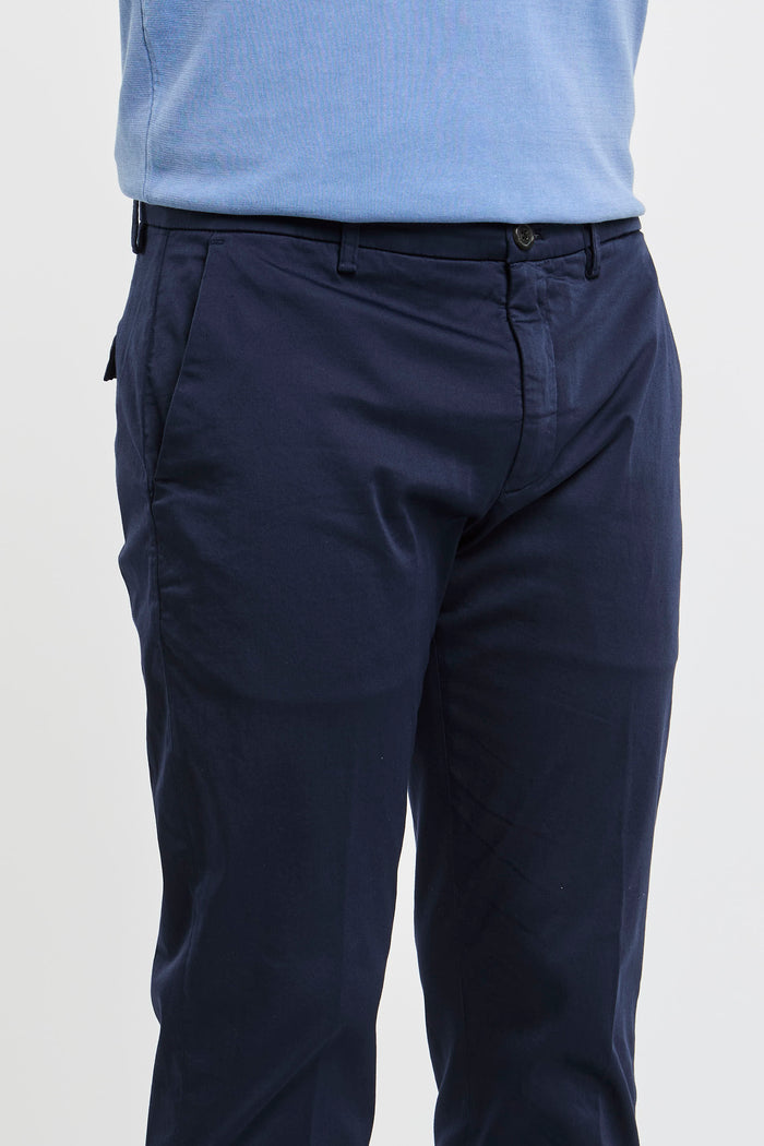  Department 5 Pantalone Prince Chinos Crop Blu In Cotone Blu Uomo - 4