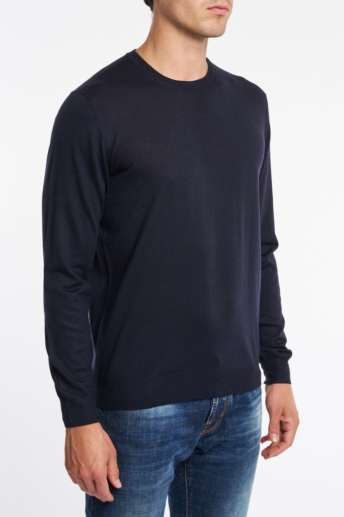  Fedeli Men's Brown Crewneck Sweater Marrone Uomo - 3