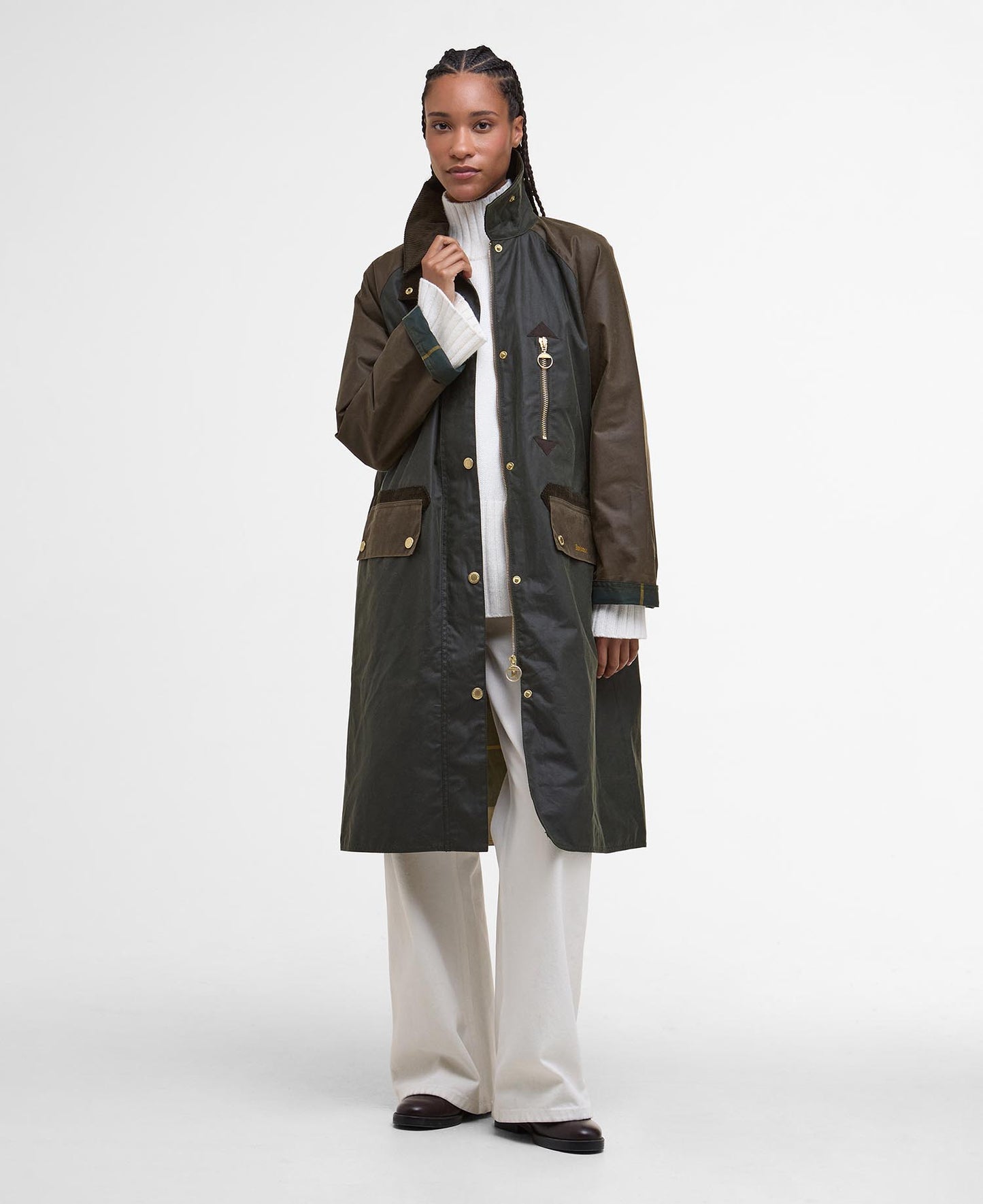  Barbour Giubbino Evette Wax Donna - 3