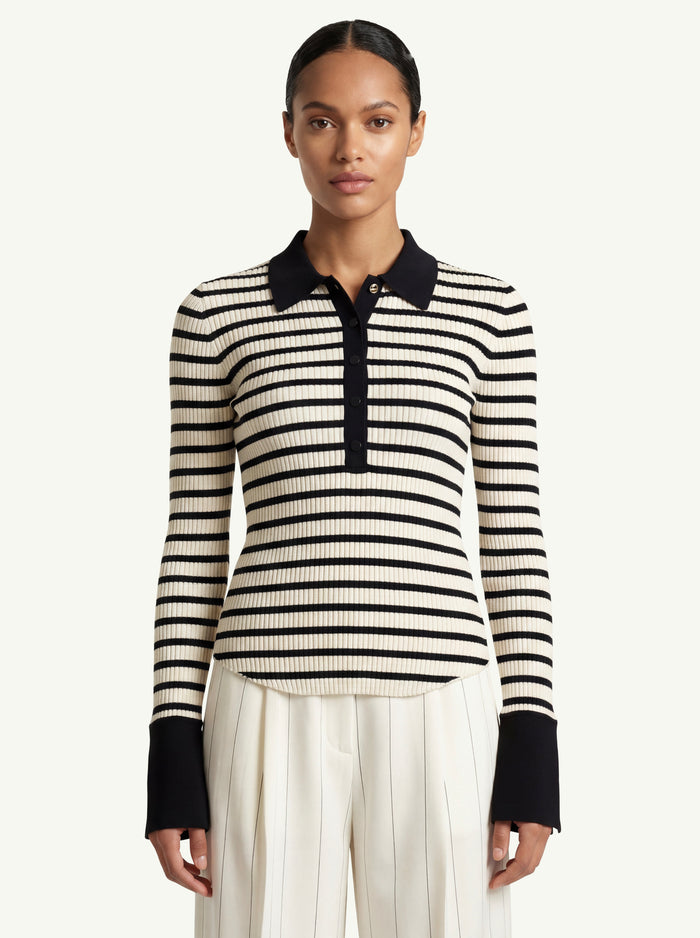  Semi-couture Polo Aida Bianco - 3